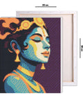 Krishna Diamond Painting Kit - Premium DIY Spiritual Artwork