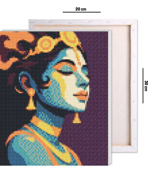Krishna Diamond Painting Kit - Premium DIY Spiritual Artwork