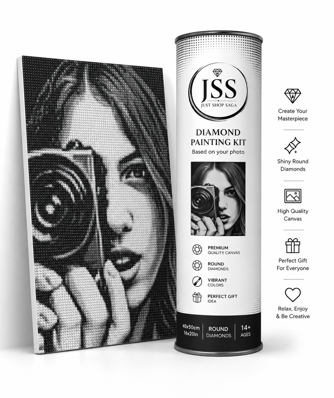 Turn Your Favorite Memory Into Stunning Diamond Art