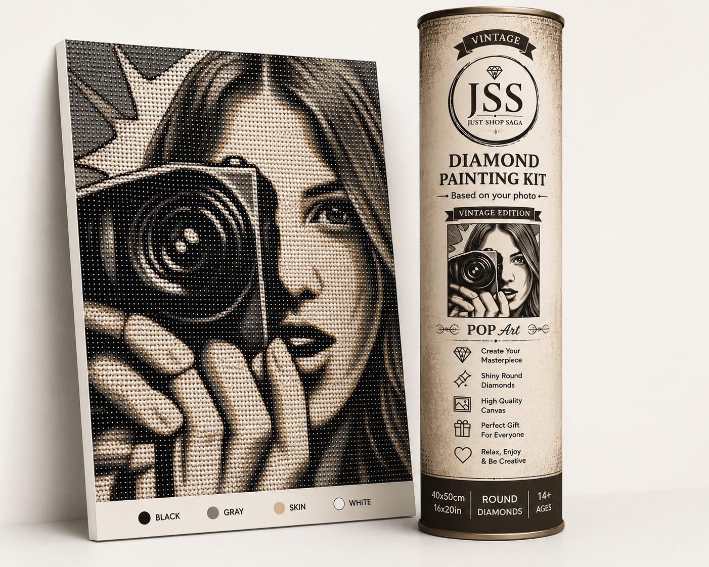 Turn Your Favorite Memory Into Stunning Diamond Art