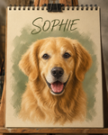 Custom Pet Portrait – Hand-Painted Oil Painting