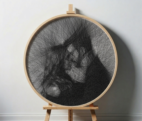 Personalized String Arts Portraits