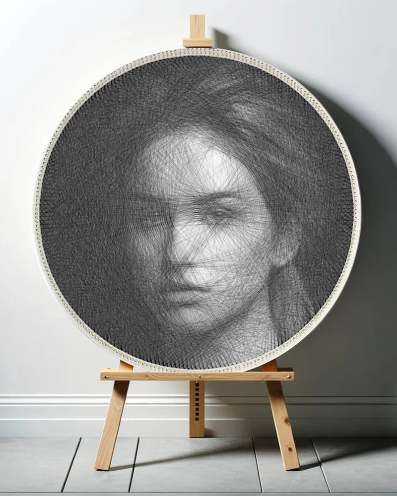 Personalized String Arts Portraits