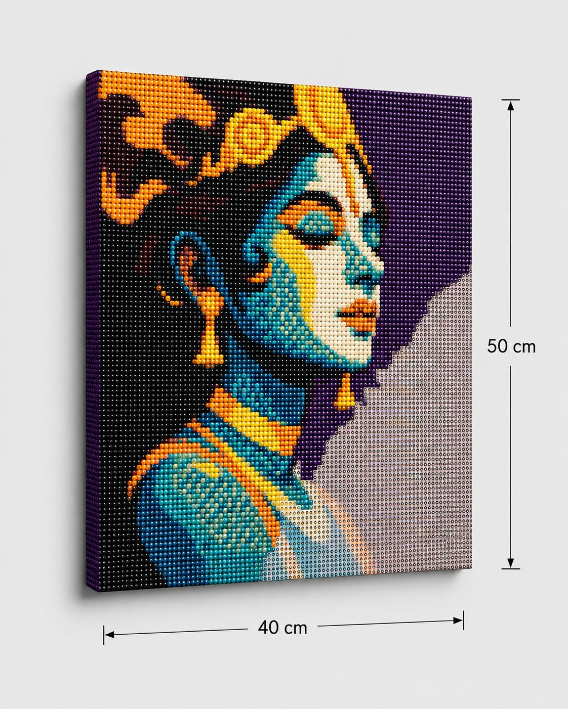 Krishna Diamond Painting Kit - Premium DIY Spiritual Artwork