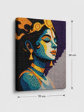 Krishna Diamond Painting Kit - Premium DIY Spiritual Artwork