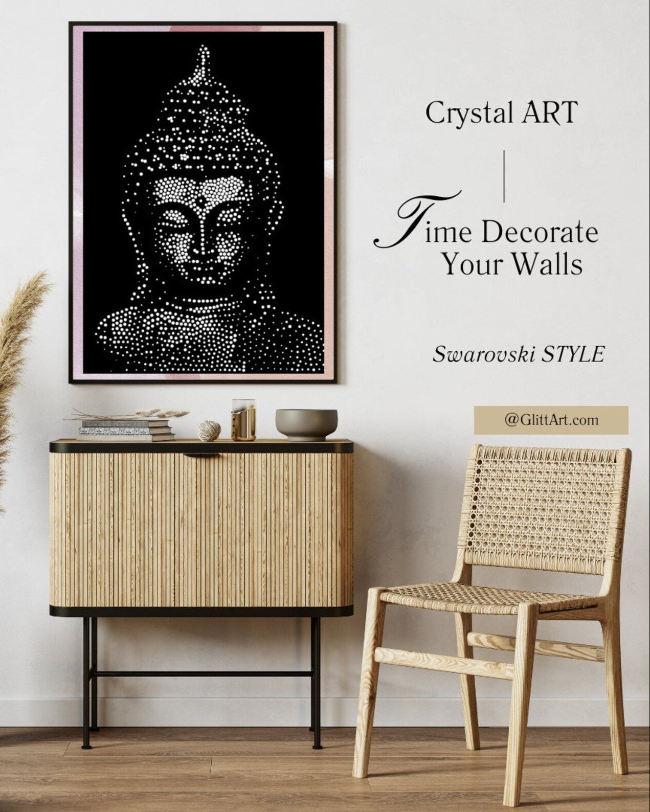 Buddha Diamond Painting Kit – Premium Spiritual DIY Artwork