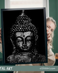 Buddha Diamond Painting Kit – Premium Spiritual DIY Artwork